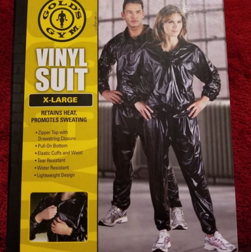 vinyl suit